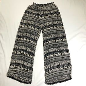 Angie Elephant Wide Leg Pants